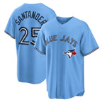 TB.Jays #25 Anthony Santander Light Blue Alternate Replica Jersey