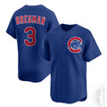 C.Cubs #3 Alex Bregman Royal Limited Stitched Jersey