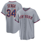 NY.Mets #34 Kodai Senga Gray 2025 Limited Stitched Jersey