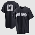 NY.Yankees #13 Jazz Chisholm Jr. Navy Alternate Replica Jersey