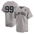 NY.Yankees #99 Aaron Judge Gray 2024 World Series Limited Stitched  Jersey