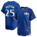 M.Twins #25 Byron Buxton Royal 2024 City Connect Limited Stitched Jersey