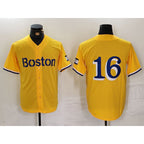BR.Sox #16 Jarren Duran Gold City Connect Stitched Jersey