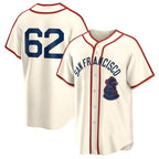 SF.Giants #62 Logan Webb Cream 2024 Rickwood Classic Stitched Jersey