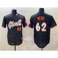 SF.Giants #62 Logan Webb Anthracite 2025 City Connect Limited Stitched Jersey