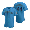 S.Mariners #44 Julio rodriguez Royal Flex Base Stitched Jersey