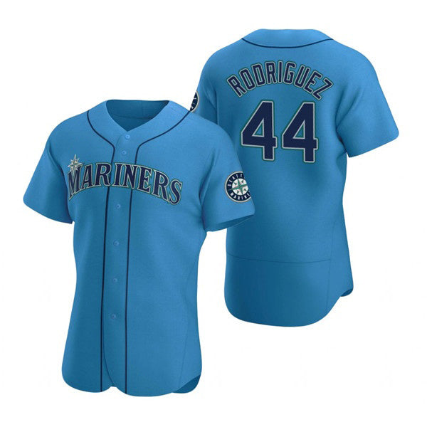 S.Mariners #44 Julio rodriguez Royal Flex Base Stitched Jersey