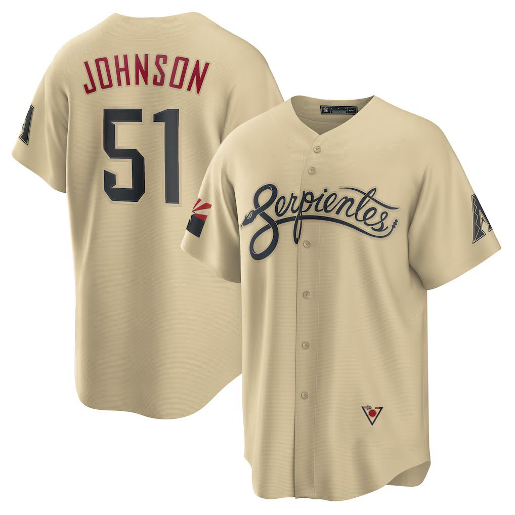 A.Diamondbacks #51 Randy Johnson Sand City Connect Replica Player Jersey