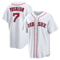 BR.Sox #7 Masataka Yoshida White Replica Player Jersey
