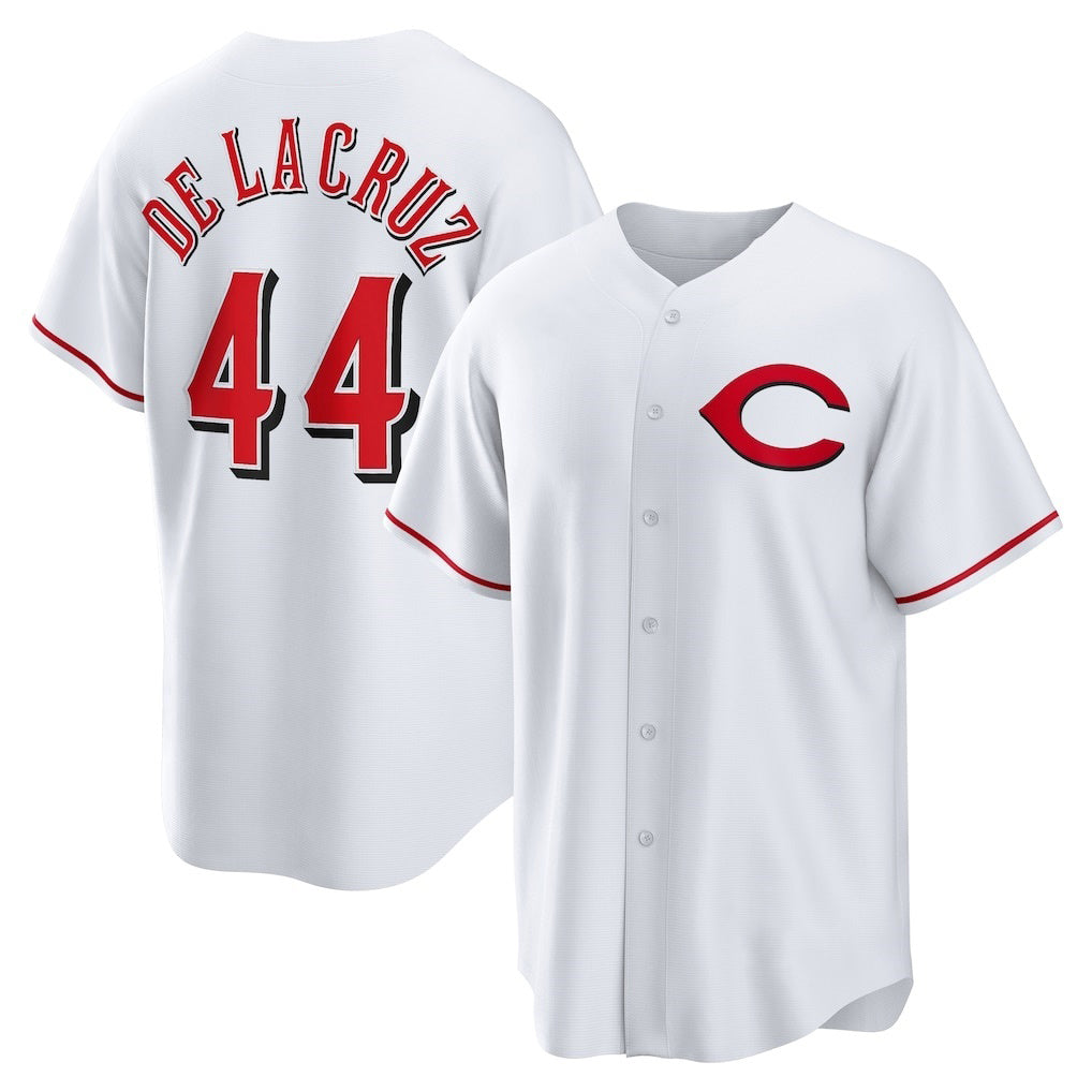 C.Reds #44 Elly De La Cruz White Alternate 2 Replica Jersey