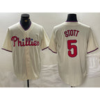 P.Phillies #5 Bryson Stott Cream Cool Base Jersey