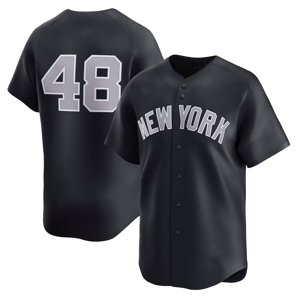 NY.Yankees #48 Paul Goldschmidt Navy Alternate Limited Jersey