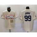 NY.Yankees #99 Aaron Judge Cream Limited Stitched  Jerseys