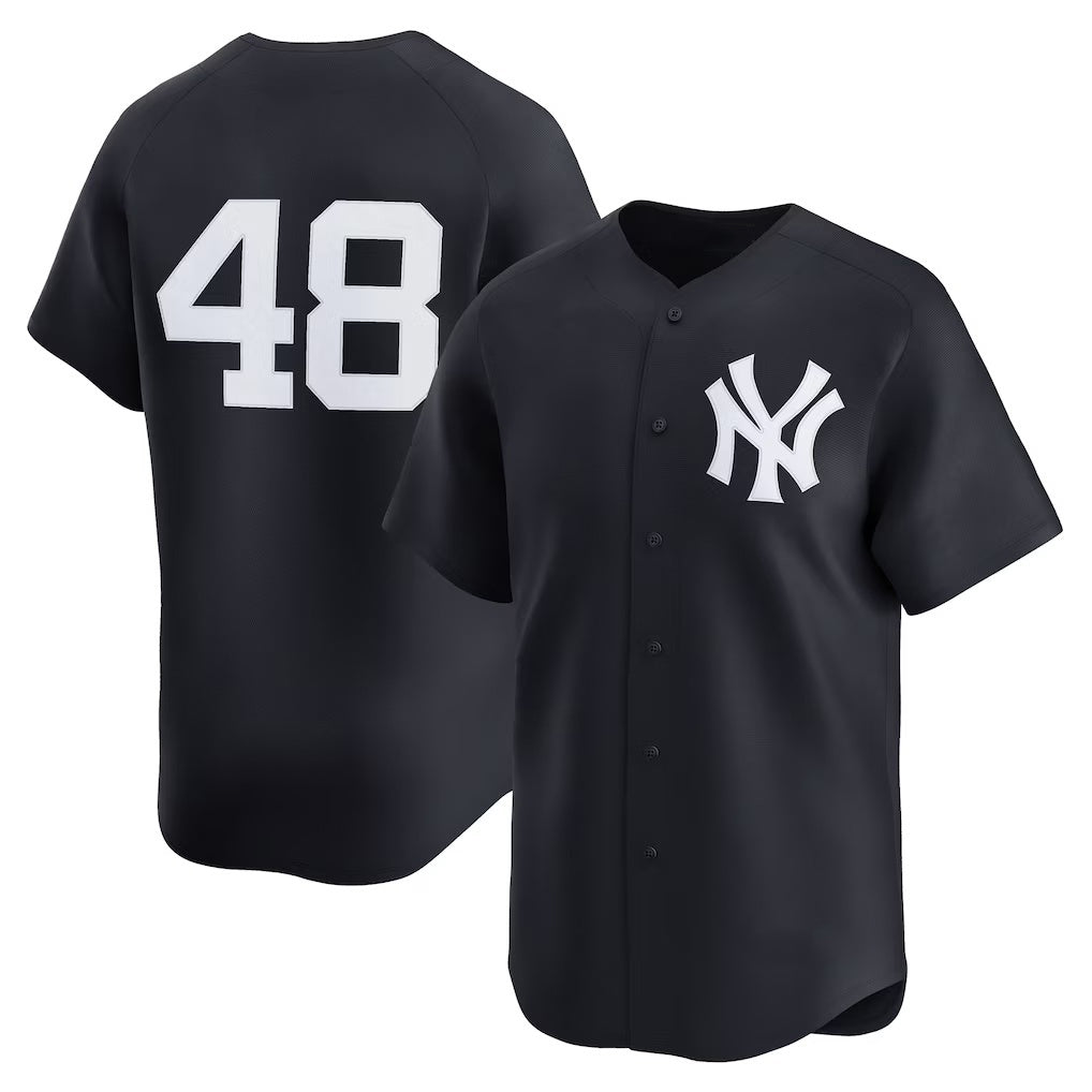 NY.Yankees #48 Paul Goldschmidt Navy Alternate 2 Limited Jersey