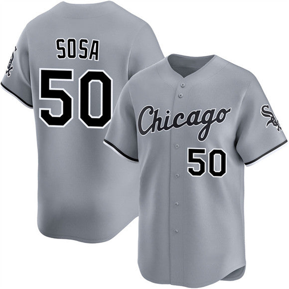 CW.Sox #50 Lenyn Sosa Gray 2025 Limited Stitched Jersey