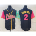 SD.Padres #2 Xander Bogaerts Number Black NEW 2023 City Connect Cool Base Stitched Jersey