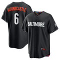 B.Orioles #6 Ryan Mountcastle Black City Connect Replica Player Jersey