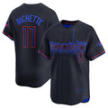 TB.Jays #11 Bo Bichette Black 2024 City Connect Limited Stitched  Jersey