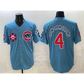 C.Cubs #4 Pete Crow-Armstrong Blue 2025 Tokyo Series 2nd Alternate 2 Limited Stitched Jersey