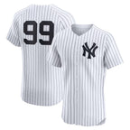 NY.Yankees #99 Aaron Judge White Home Elite Player Jersey