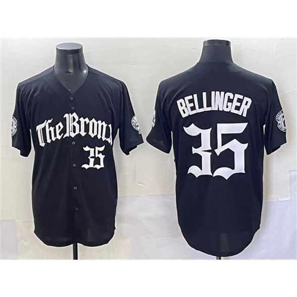 NY.Yankees #35 Cody Bellinger Black 'Gothic Legacy Edition' Vapor Premier Limited Stitched Jersey