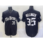 NY.Yankees #35 Cody Bellinger Black 'Gothic Legacy Edition' Vapor Premier Limited Stitched Jersey