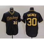 P.Pirates #30 Paul Skenes Black Cool Base Jersey
