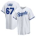 KC.Royals #67 Seth Lugo White Home Replica Jersey