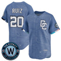 W.Nationals #20 Keibert Ruiz Blue 2025 City Connect Limited Stitched Jersey