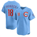 C.Cubs #18 Shota Imanaga Blue 2024-25 2nd Alternate Limited Stitched Jersey