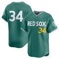BR.Sox #34 David Ortiz Green 2025 City Connect Limited Stitched  Jersey
