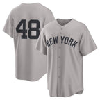 NY.Yankees #48 Paul Goldschmidt Gray Road Replica Jersey