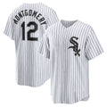 CW.Sox #12 Colson Montgomery White Home Replica Jersey