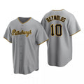 P.Pirates #10 Bryan Reynolds Gray Road Cool Base Jersey