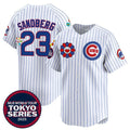 C.Cubs #23 Ryne Sandberg White 2025 Tokyo Series Limited Stitched Jersey