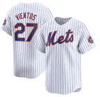 NY.Mets #27 Mark Vientos White 2024 Home Limited Stitched Jersey