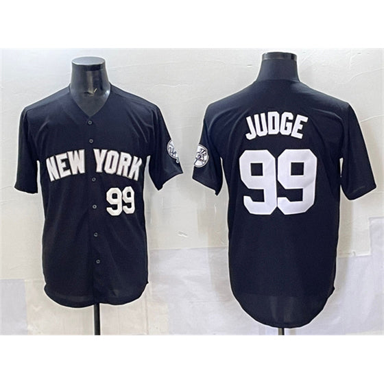 NY.Yankees #99 Aaron Judge Black Limited Stitched  Jersey