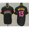 SD.Padres #13 Manny Machado Black 20th Anniversary Cool Base Stitched Jersey