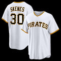 P.Pirates #30 Paul Skenes White Replica Jersey