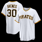 P.Pirates #30 Paul Skenes White Replica Jersey