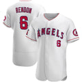 LA.Angels #6 Anthony Rendon White Authentic Player Jersey