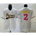 SD.Padres #2 Xander Bogaerts White NEW 2023 City Connect Cool Base Stitched Jersey