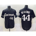 C.Reds #44 Elly De La Cruz Black 'Gothic Queen City Edition' Vapor Premier Limited Stitched  Jersey Jersey