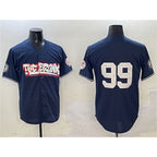 NY.Yankees #99 Aaron Judge Navy Bronx Graffiti Vapor Limited Stitched  Jersey