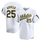 O.Athletics #25 Brent Rooker White Home Limited Player Jersey