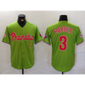 P.Phillies #3 Bryce Harper Green Stitched Cool Base Jersey