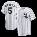 CW.Sox #5 Munetaka Murakami White Home Replica Jersey