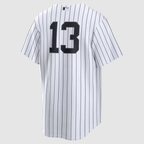 NY.Yankees #13 Jazz Chisholm Jr. White Home Replica Jersey