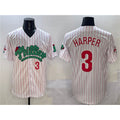 P.Phillies #3 Bryce Harper White Phanatic Limited 2 Stitched Jersey