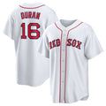 BR.Sox #16 Jarren Duran White Home Replica Player Jersey